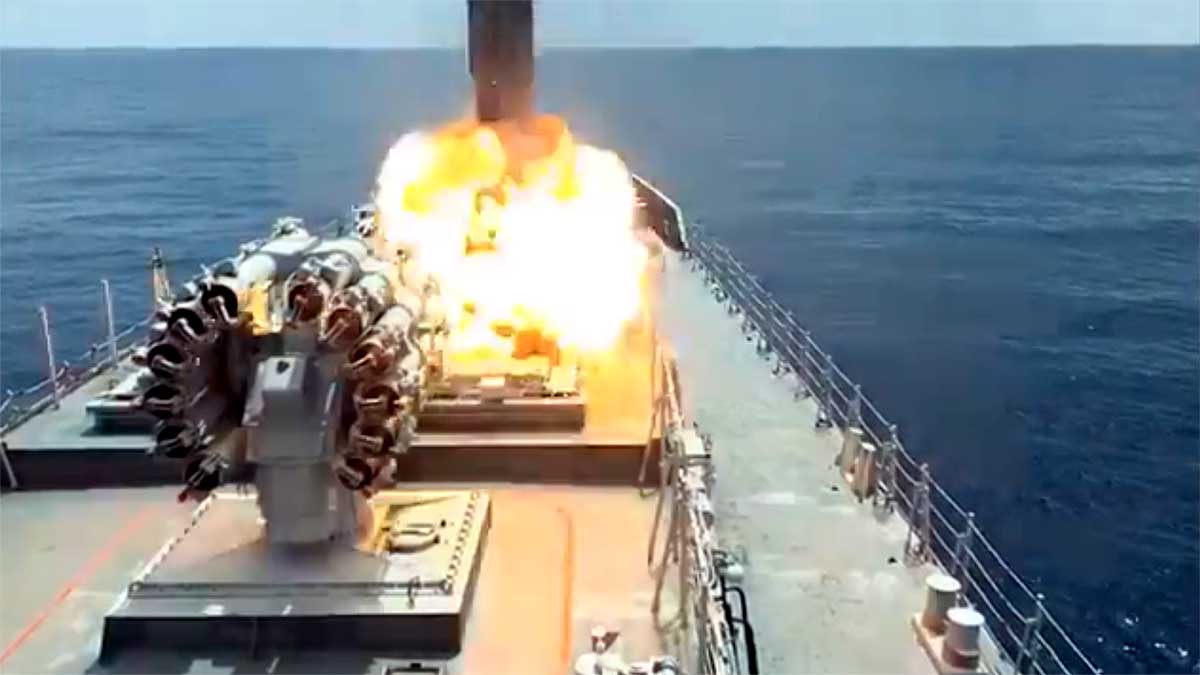 BrahMos Shivalik Class Frigate