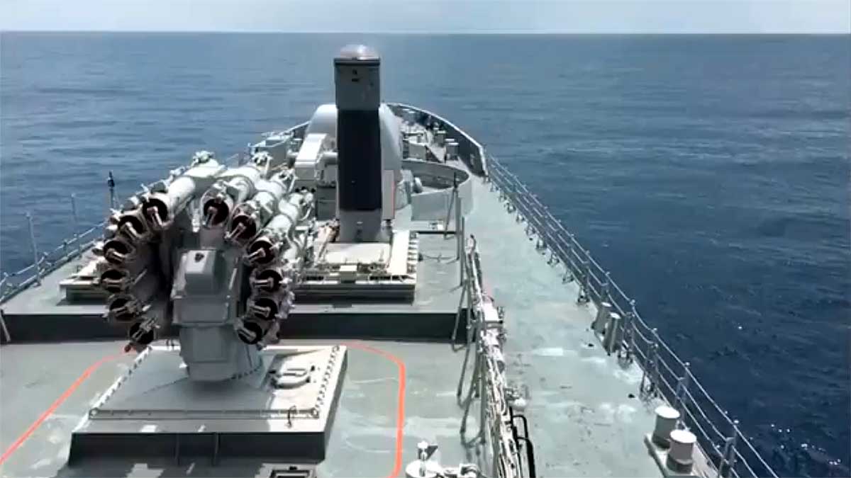 BrahMos Shivalik Class Frigate