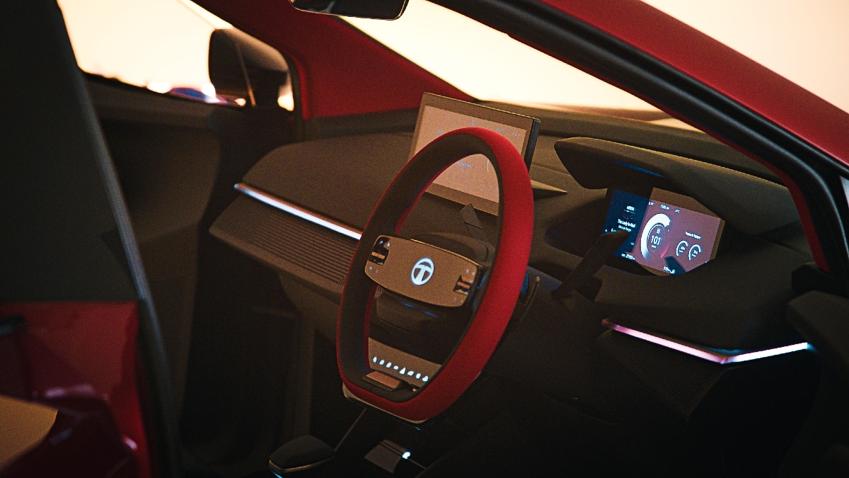 Tata Curvv Dashboard