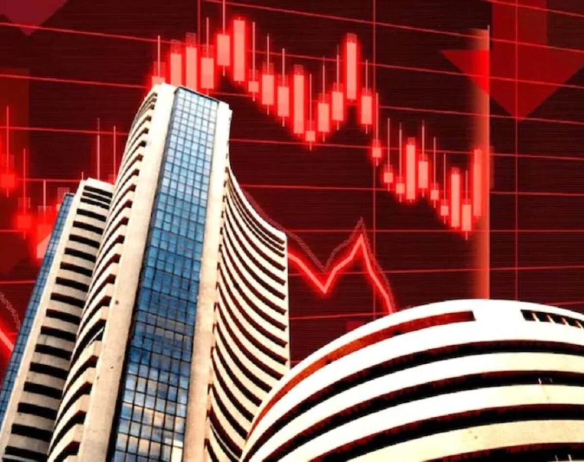 भारतीय शेयर बाजार में भूचाल