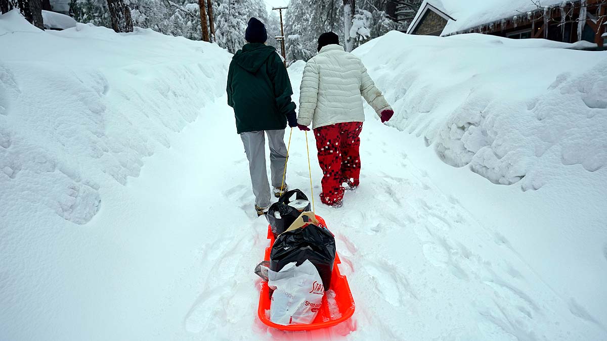 California Blizzard Snow Storm