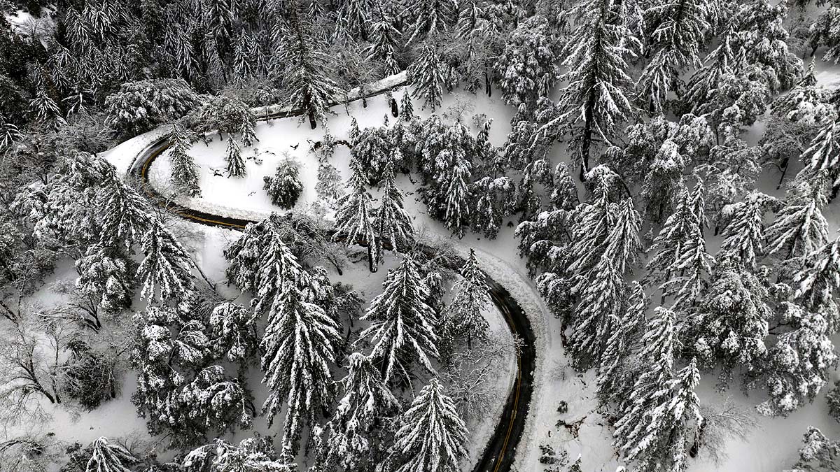 California Blizzard Snow Storm