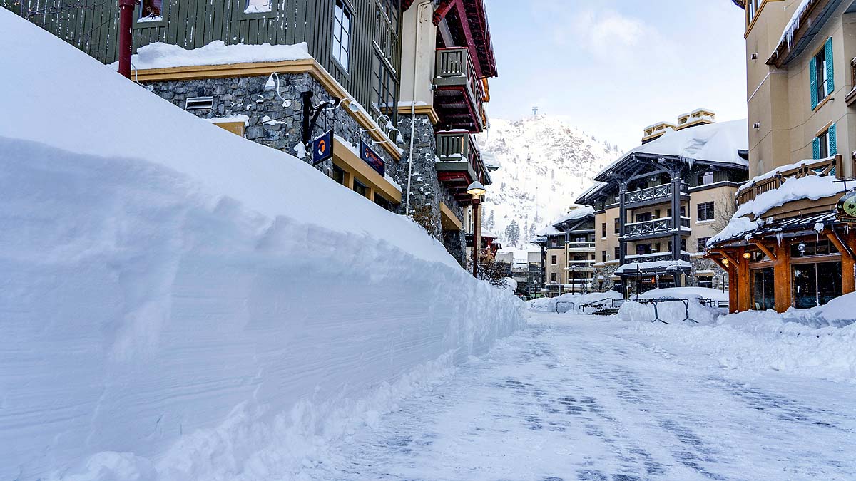 California Blizzard Snow Storm