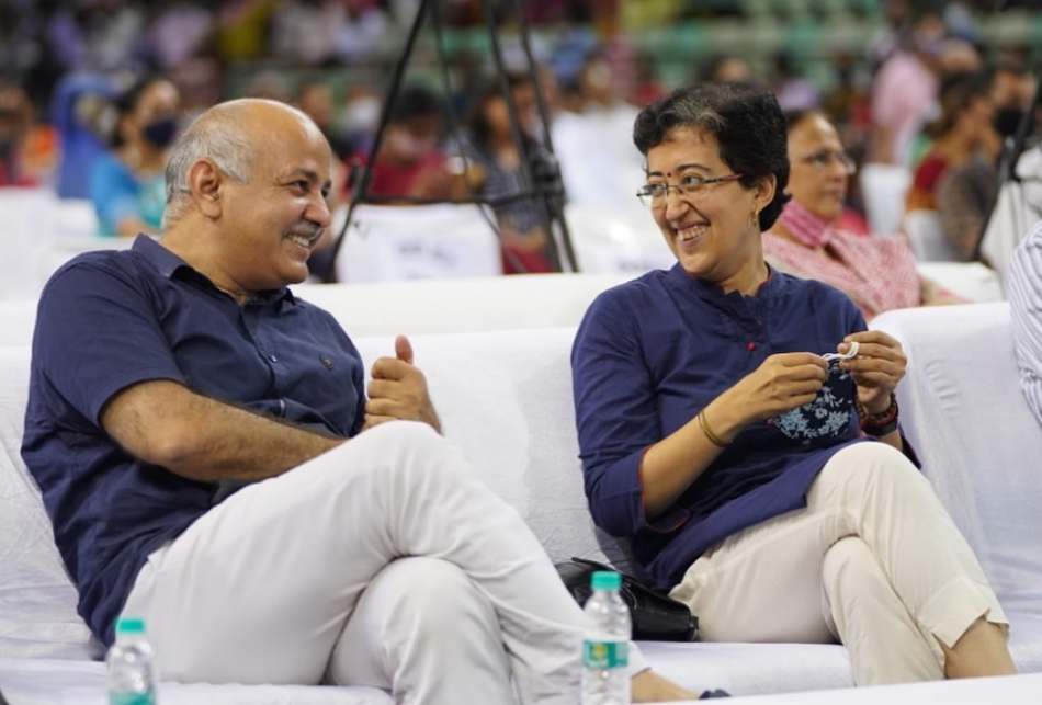 Delhi Education Minister Atishi Marlena Sing 7