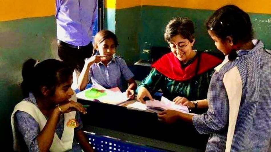 Delhi Education Minister Atishi Marlena Sing 4