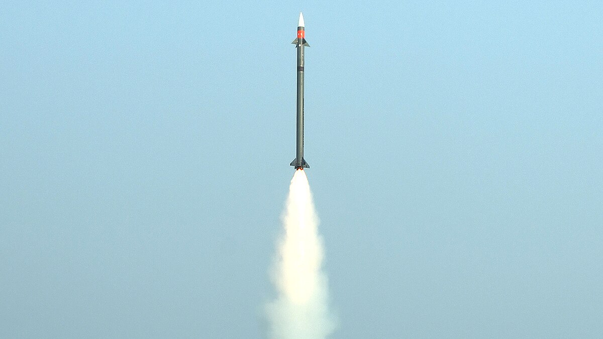 Indian Navy MRSAM Firing