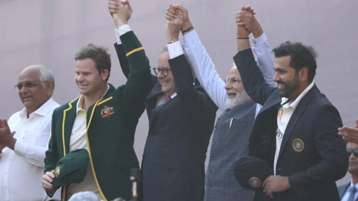 Ind vs Aus Ahmedabad Test: PM मोदी-अल्बनीज की केमिस्ट्री, ख्वाजा का शतक... एक्शन पैक रहा अहमदाबाद टेस्ट का पहला दिन