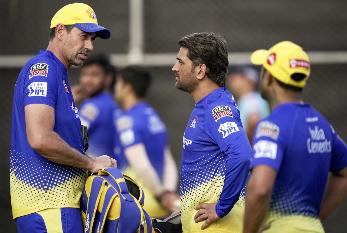 ms dhoni and stephen fleming