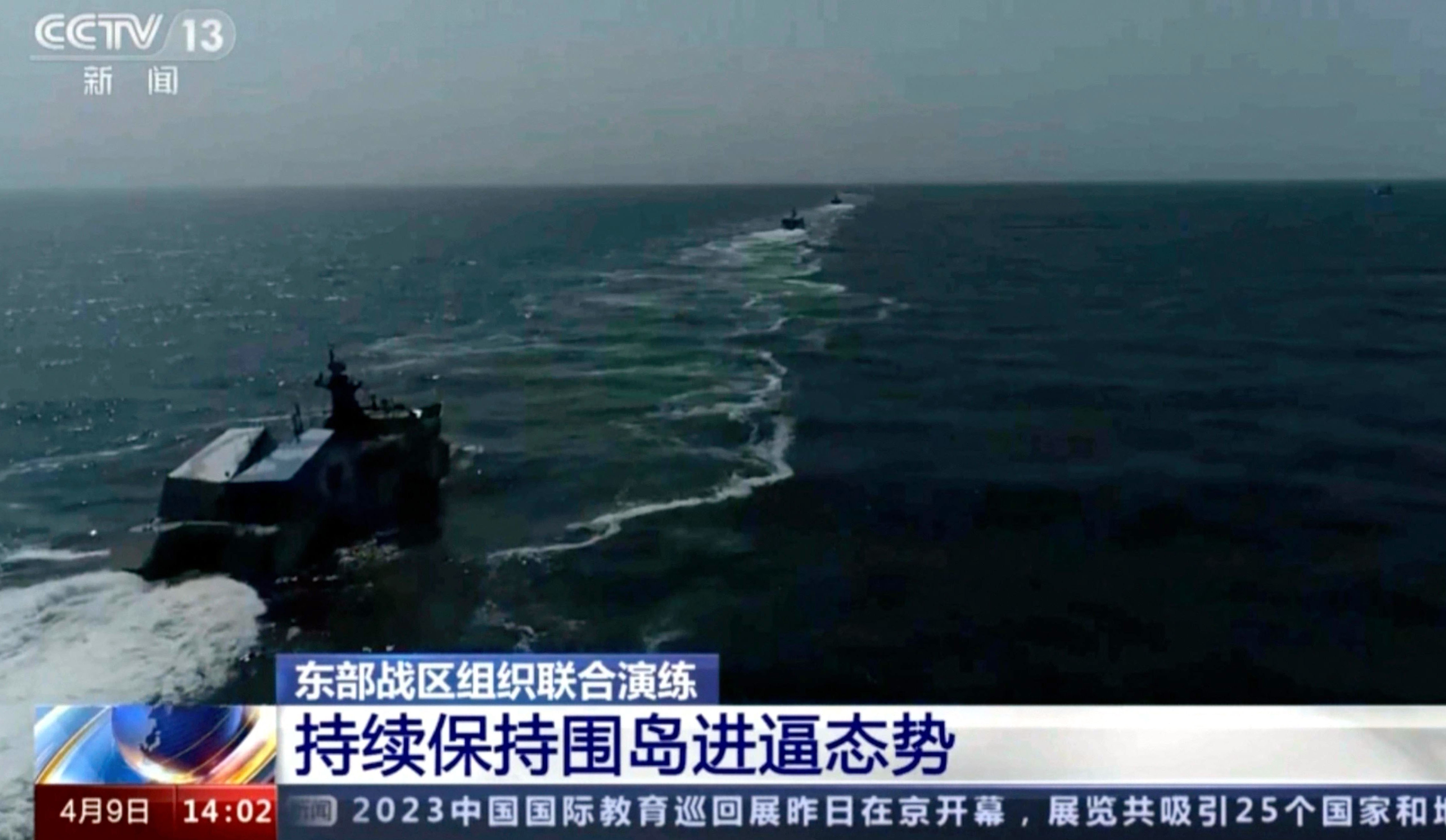 China Attacks Taiwan Drill