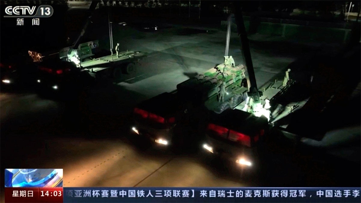 China Attacks Taiwan Drill