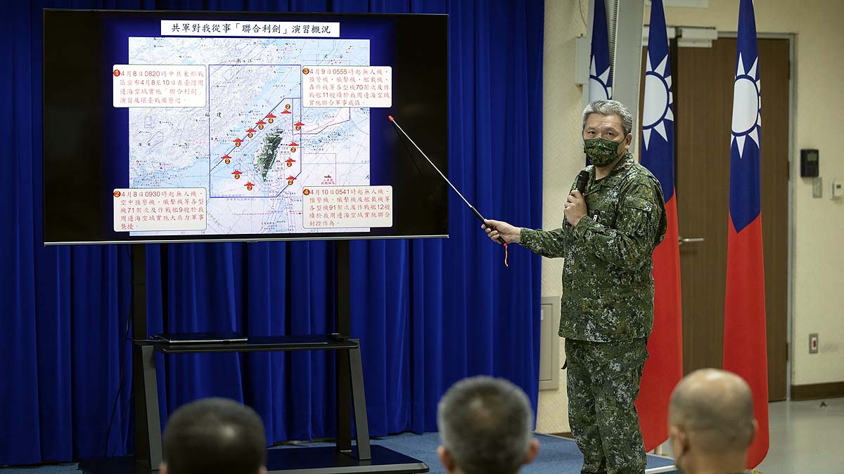 China Taiwan Military Drill