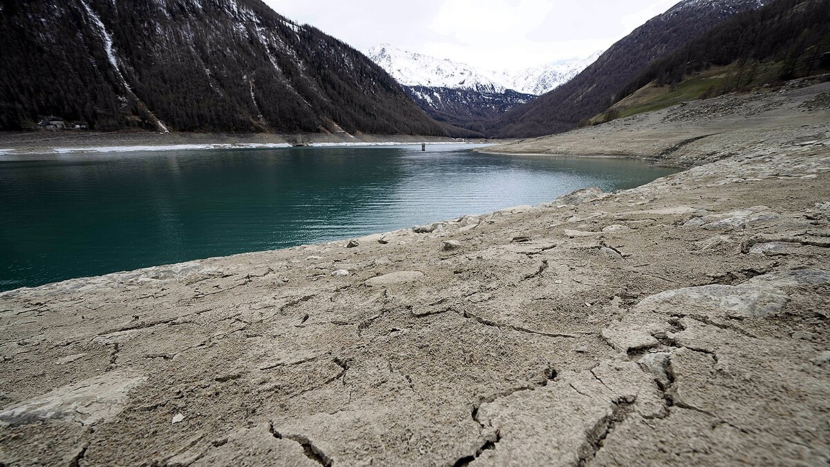 Italy's Largest River Dried Up