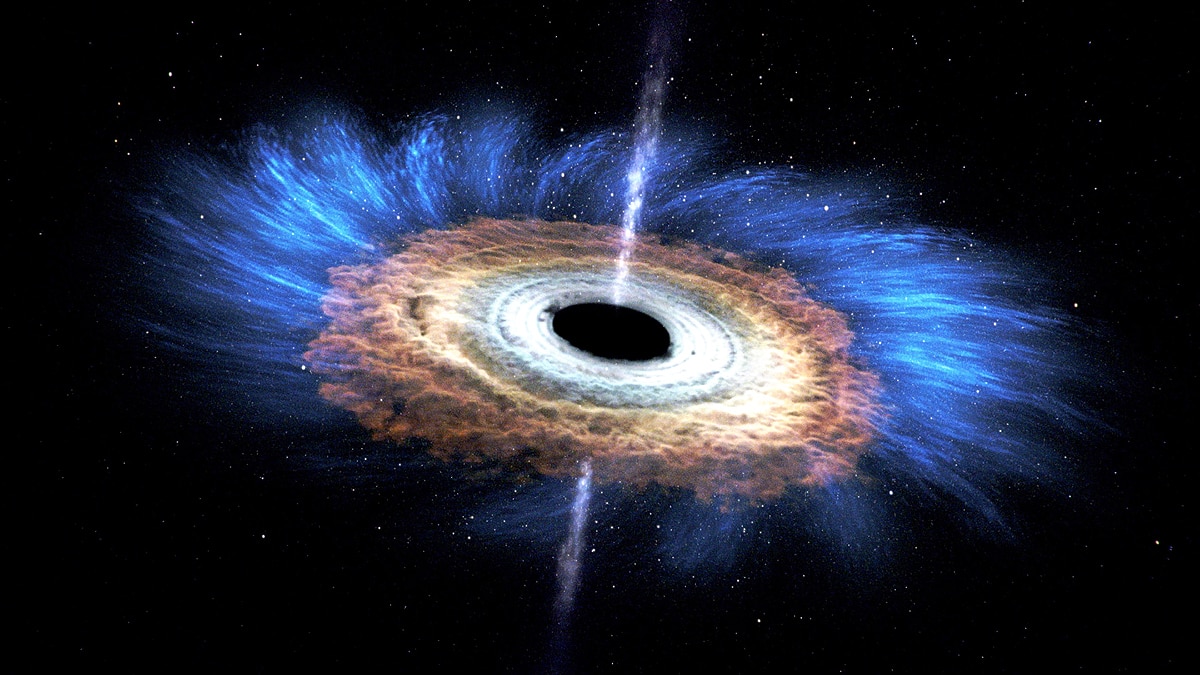what is earth fell in black hole 