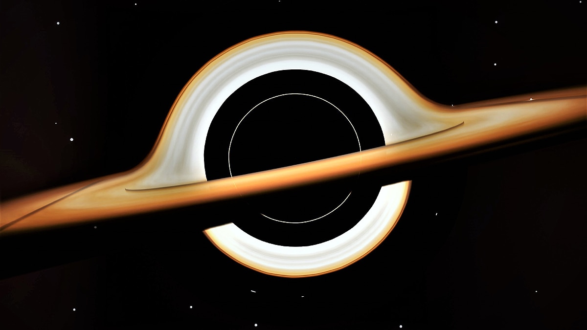 what is earth fell in black hole 