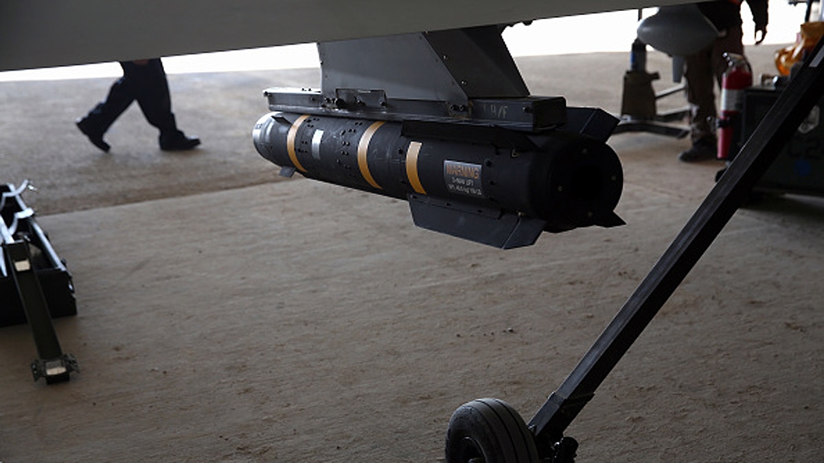 Romeo helicopter Hellfire