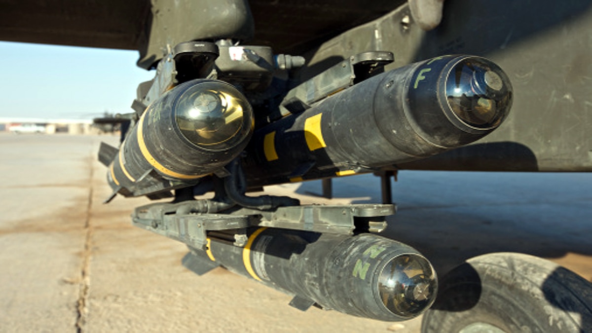 Romeo helicopter Hellfire