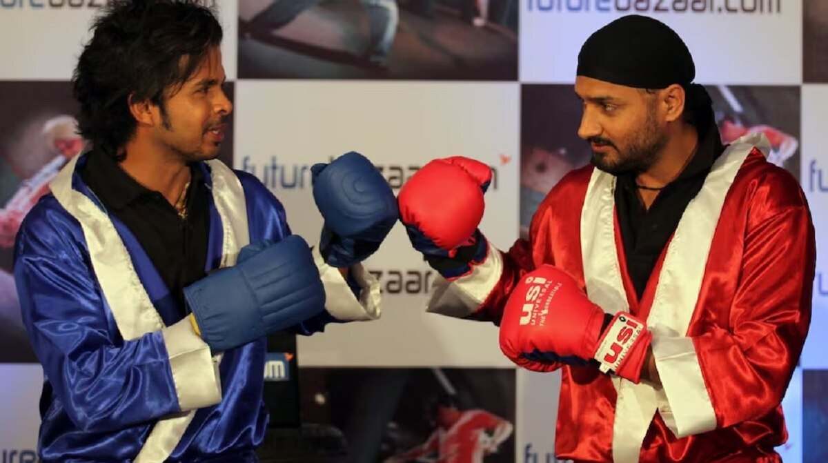 Harbhajan and Sreesanth