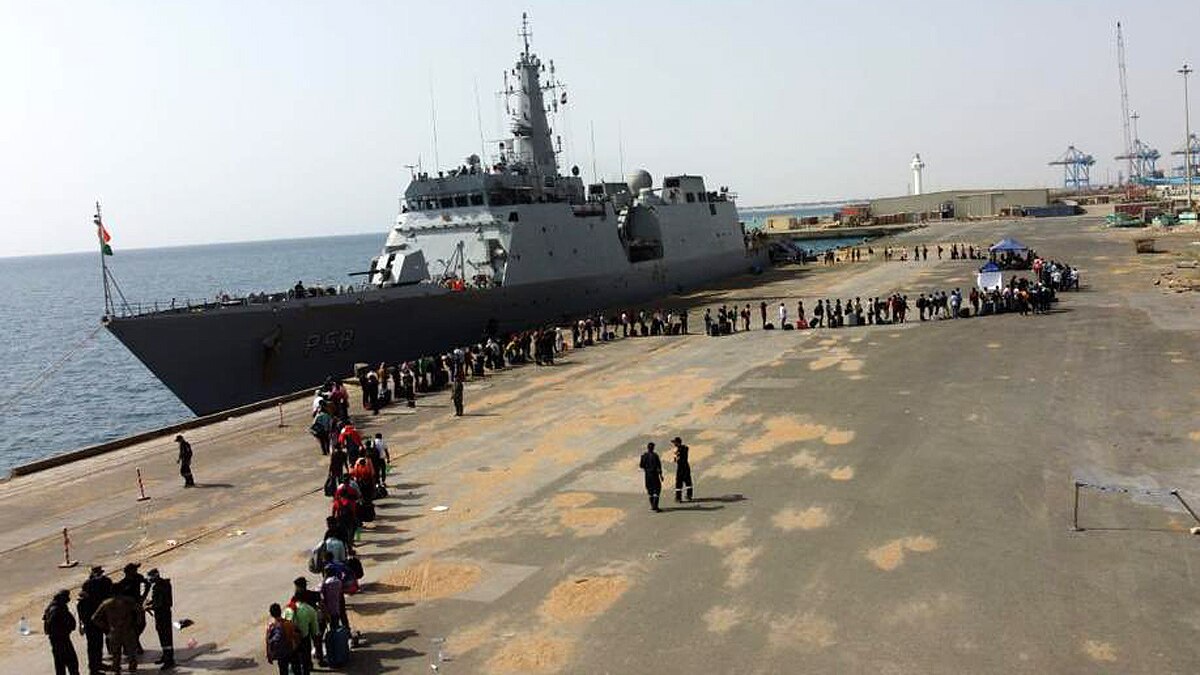 INS Sumedha Operation Kaveri