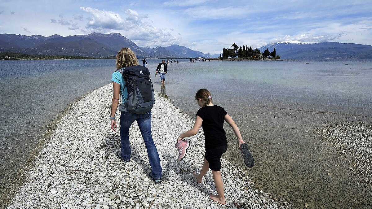 Italy's Largest River Dried Up