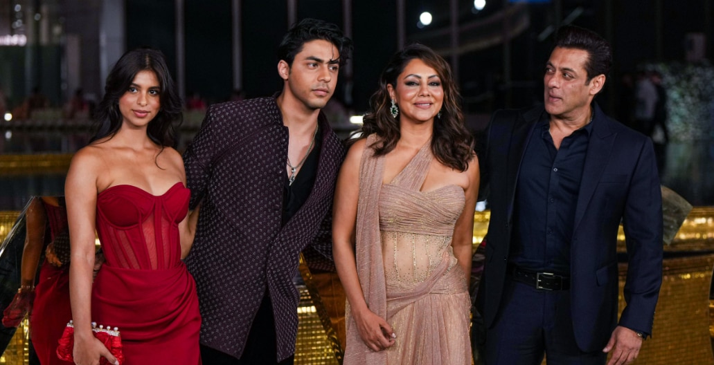 शाहरुख के परिवार संग सलमान