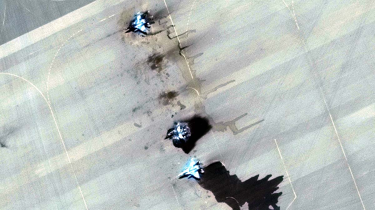 Satellite Images of Sudan Violence