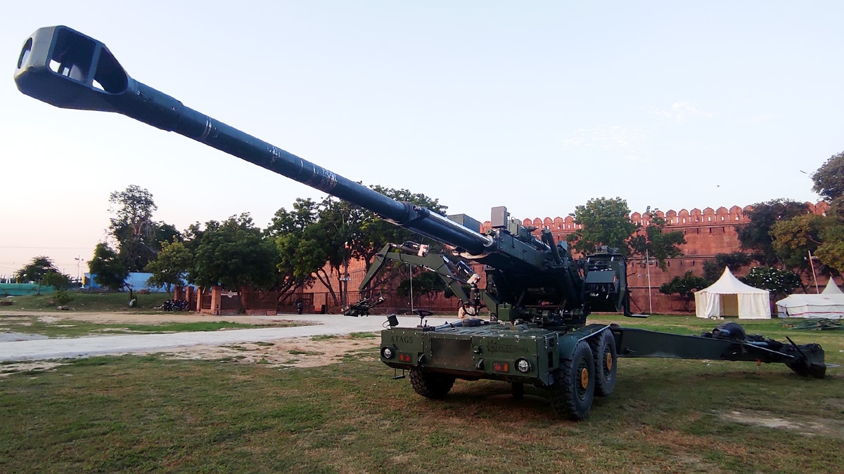 Indian Army ATAGS Howitzer