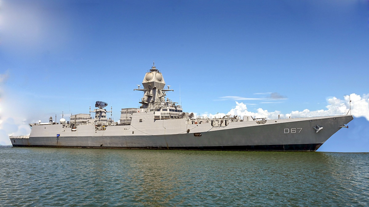 INS Mormugao Brahmos Missile