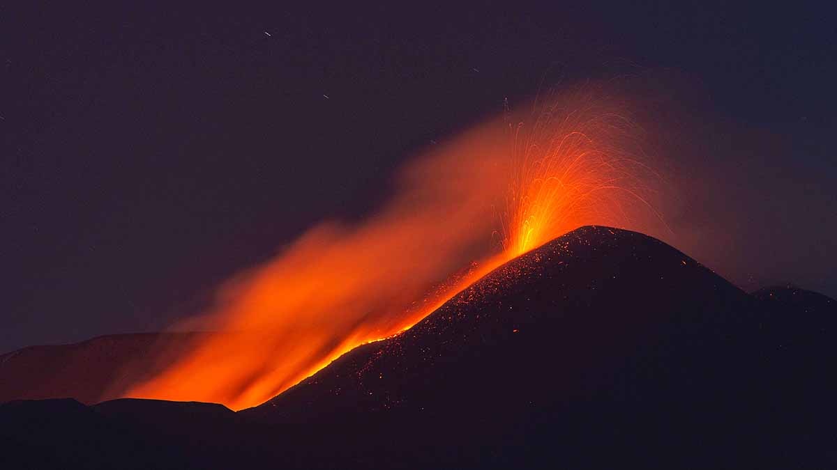 Mount Etna Eruption