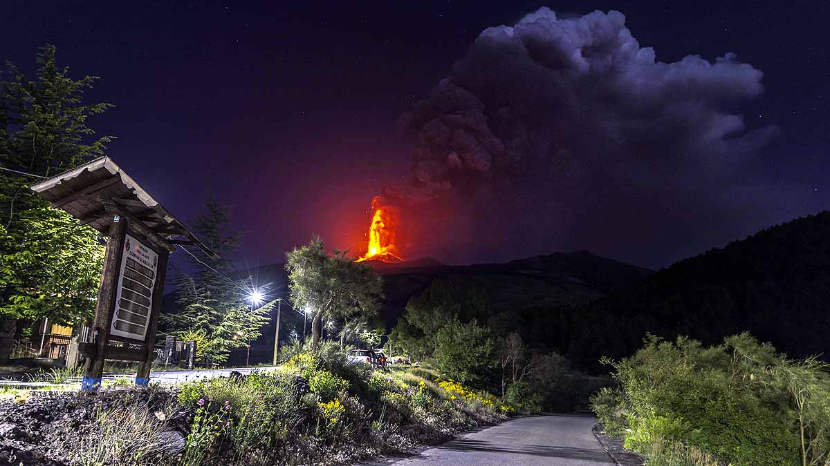Mount Etna Eruption
