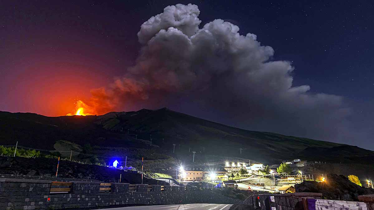Mount Etna Eruption
