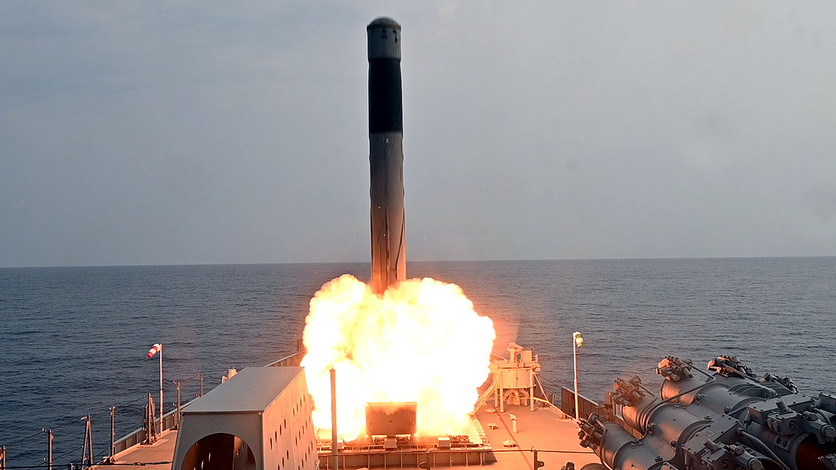 INS Mormugao Brahmos Missile