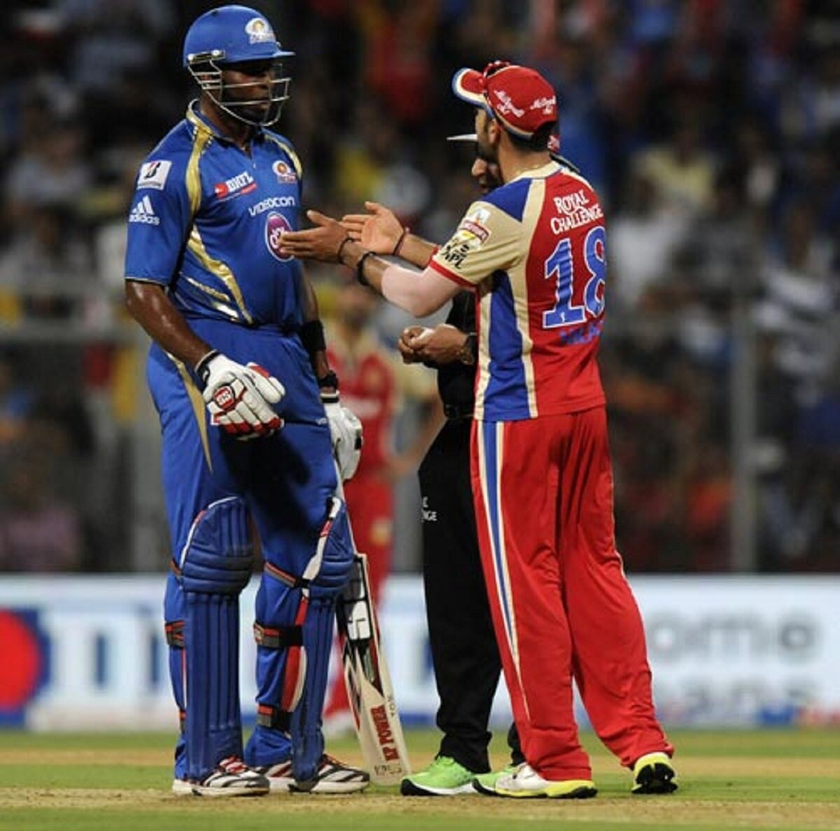 कोहली और पोलार्ड