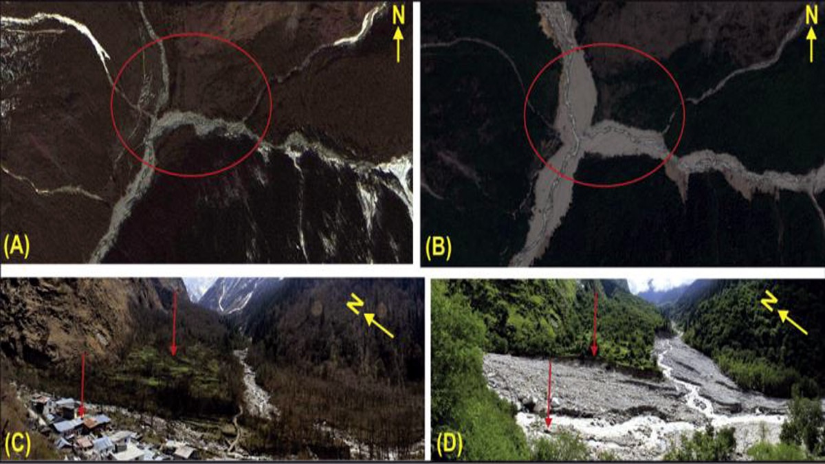 Kedarnath Disaster Before & After