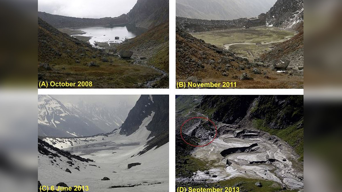 Kedarnath Disaster Before & After