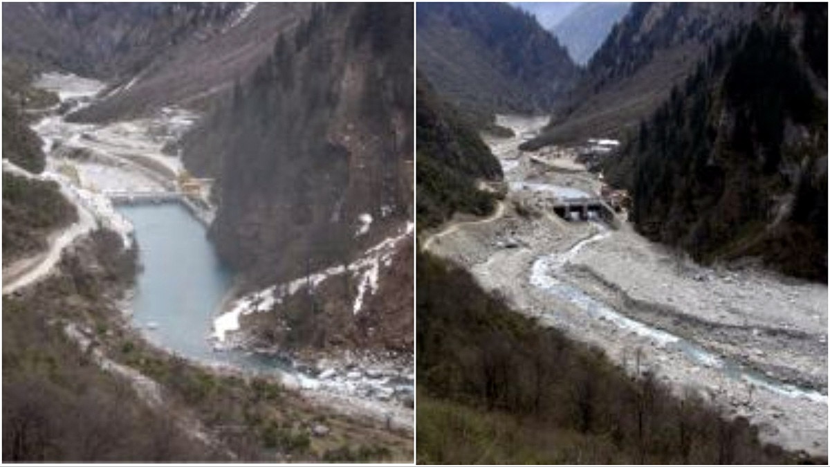 Kedarnath Disaster Before & After