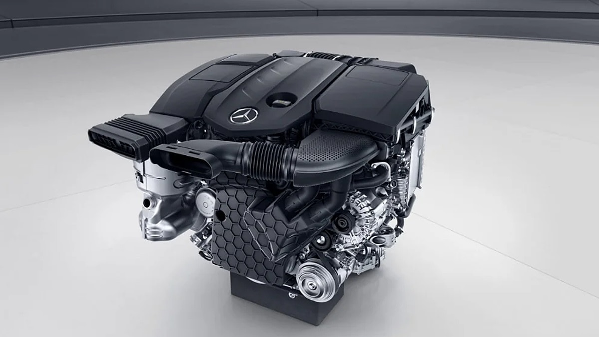 Mercedes AMG SL 55 Engine