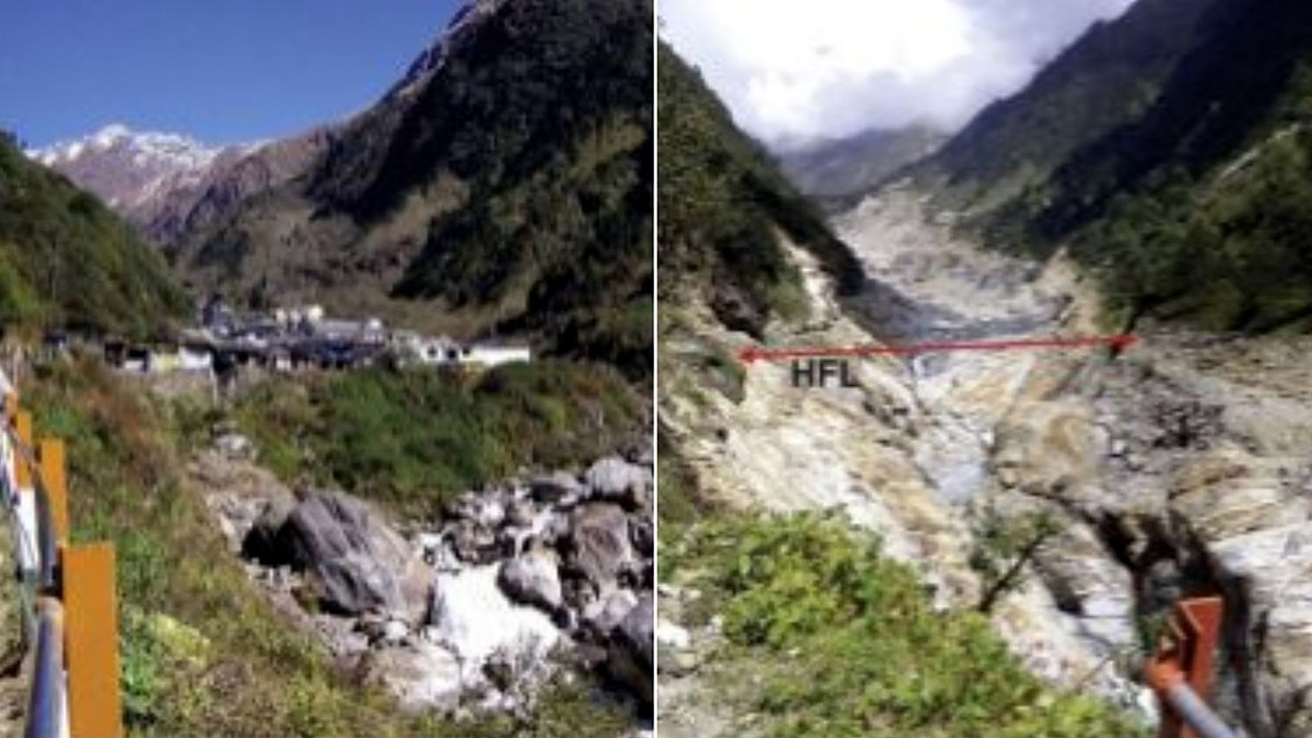 Kedarnath Disaster Before & After