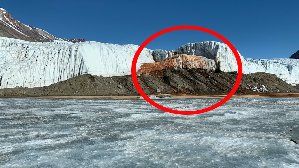 Antarctica Blood Falls