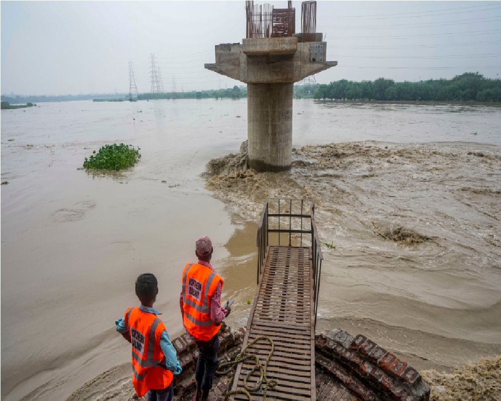 Delhi Flood in Yamuna (Pic Credit: PTI)