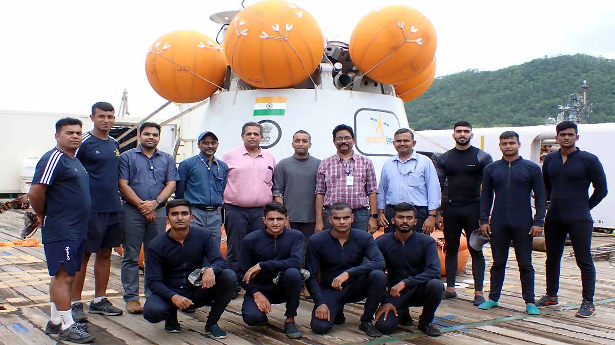 Gaganyaan Recovery Operations