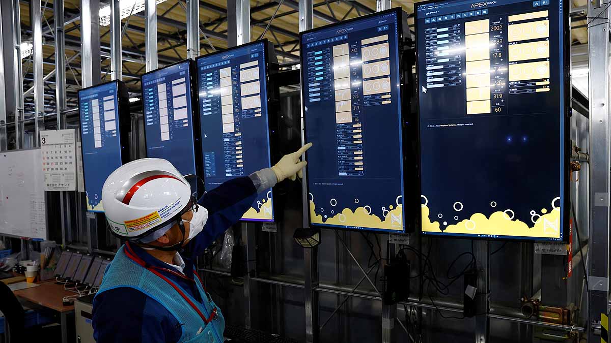 Japan Fukushima Nuclear Plant