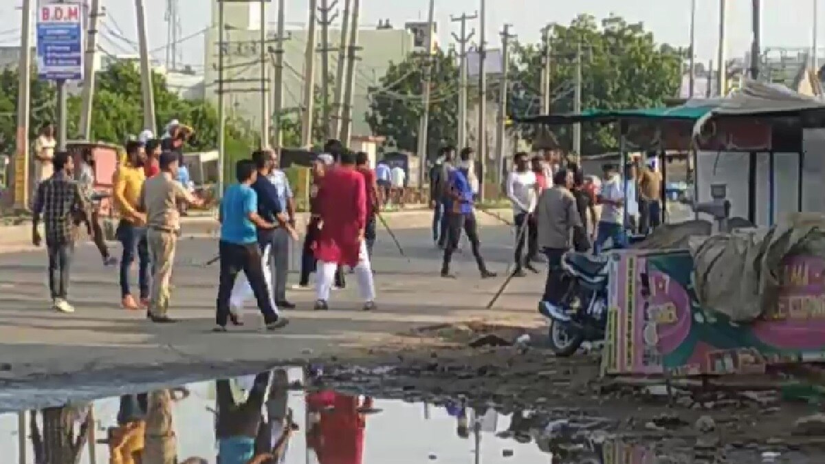 हरियाणा के नूंह और सोहना में हिंसा.
