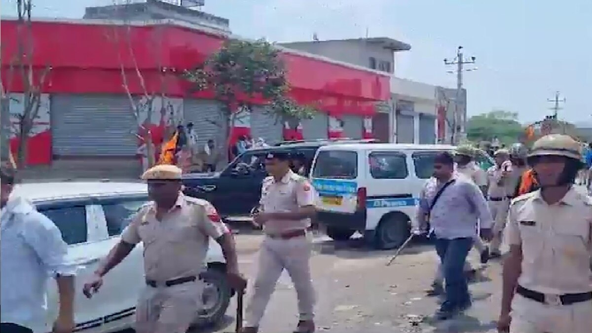 हरियाणा के नूंह और सोहना में हिंसा.