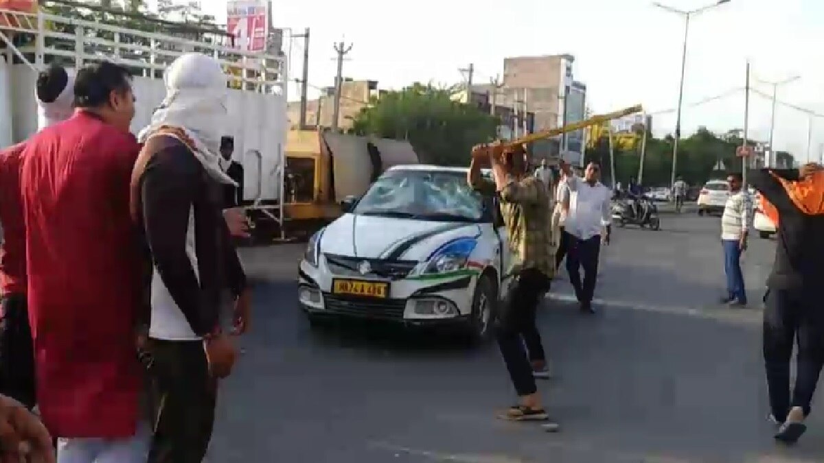 हरियाणा के नूंह और सोहना में हिंसा.