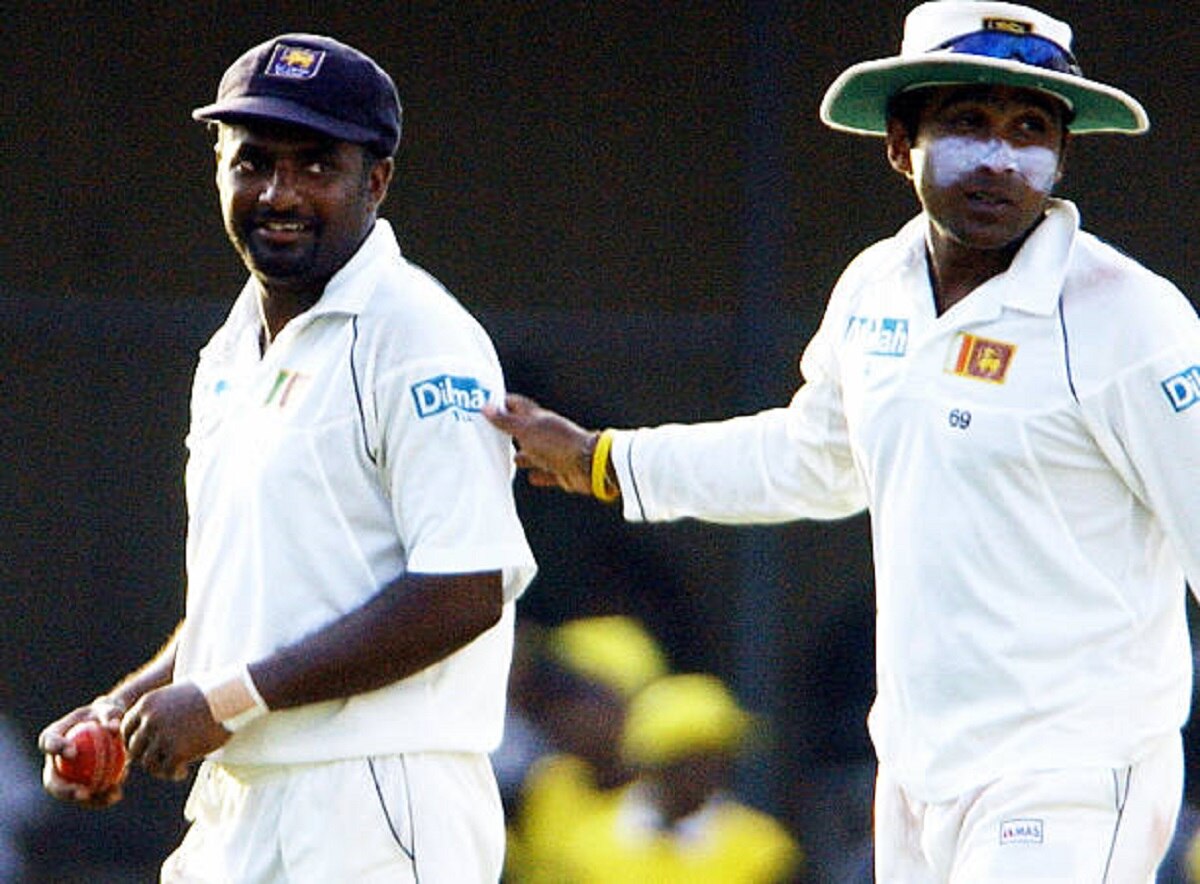 मुथैया मुरलीधरन और महेला जयवर्धने