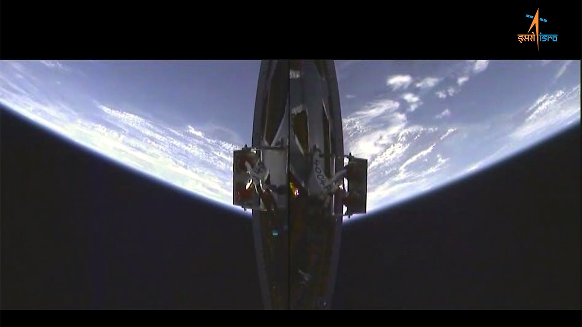 Chandrayaan-3 Onboard Camera View