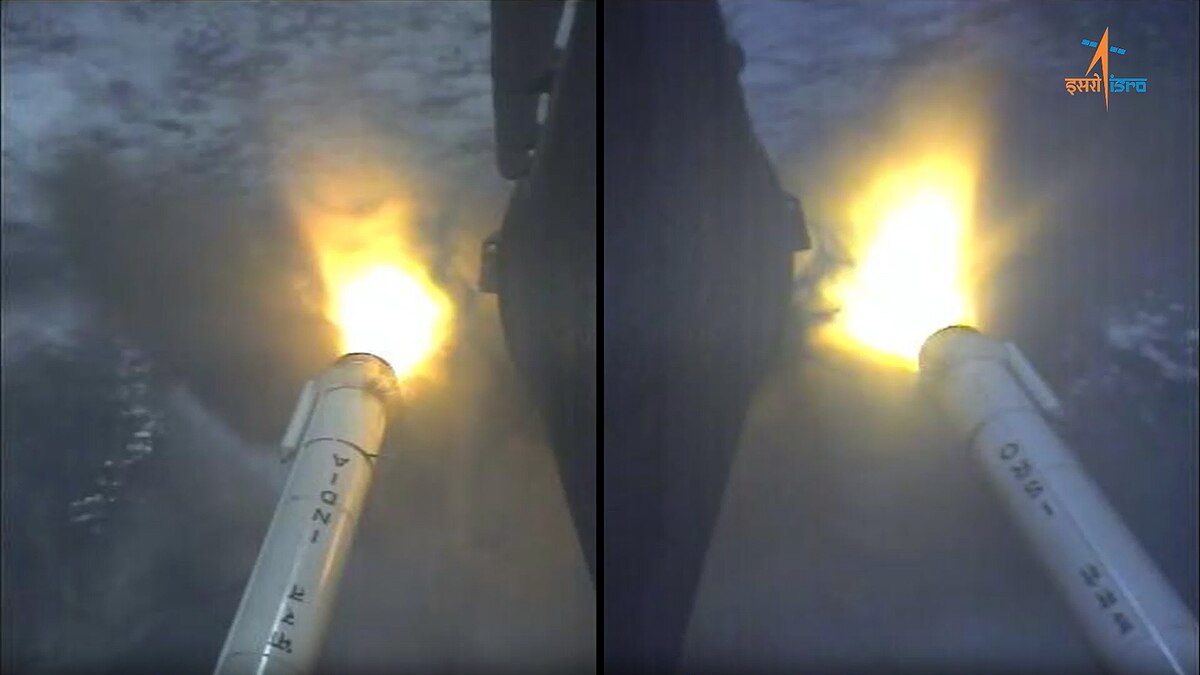 Chandrayaan-3 Onboard Camera View