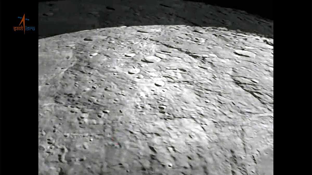 Chandrayaan-3 Lander Camera Image