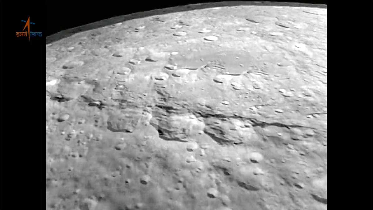 Chandrayaan-3 Lander Camera Image