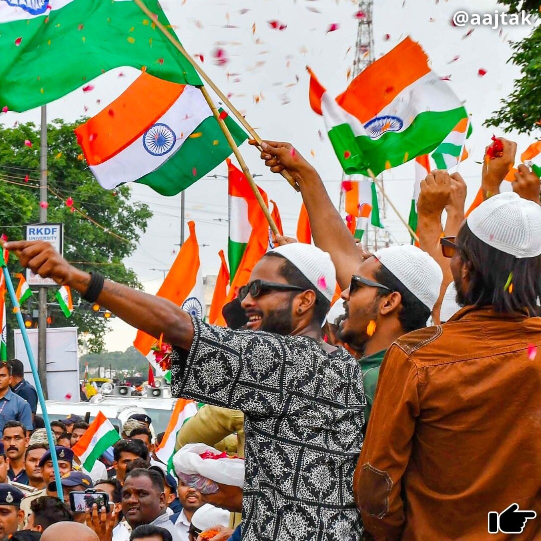 आज़ादी के जश्न की रौनक 